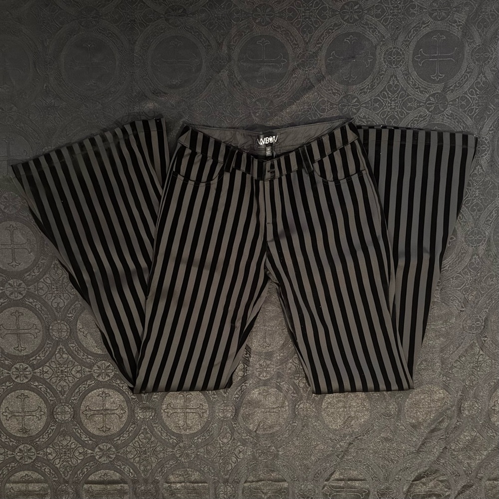 brand new house of widow “intrusive interlude flare pants”